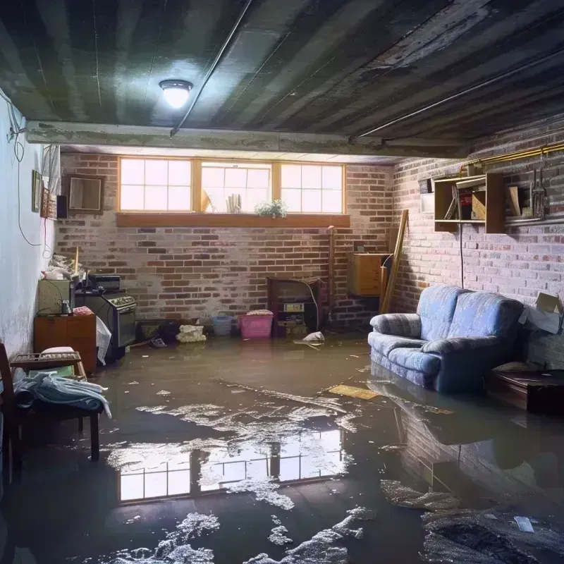 Flooded Basement Cleanup in Winthrop, MA